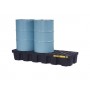 EcoPolyBlend™ Spill Control Pallet, 3 drum, recycled polyethylene
