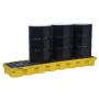 EcoPolyBlend™ Spill Control Pallet, 4 drum in-line, recycled polyethylene 