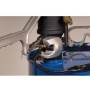 Aerosolv® Super System for recycling aerosol cans, puncturing unit, filter, wire, counter, and goggles.