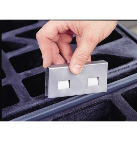 Stainless Steel Joining Clips for connecting EcoPolyBlend™ Accumulation Centers, one pair 