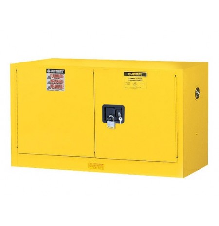 Sure-Grip® EX Piggyback Flammable Safety Cabinet, Cap. 17 gallons, 1 shelf, 2 m/c doors 
