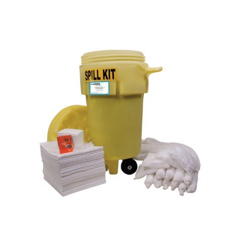 Wheeled 50 Gallon (189 Liter) Spill Kit - Oil Only