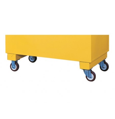 Casters for Safesite™ safety/storage chest, heavy-duty set of 4, 2000-lb. load capacity, 2 locking