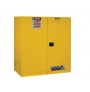 Sure-Grip® EX Vertical Drum Safety Cabinet and Drum Support, Cap. 110 gal., 1 shelf, 2 m/c doors