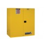 Sure-Grip® EX Vertical Drum Safety Cabinet and Drum Support, Cap. 110 gal., 1 shelf, 2 s/c doors