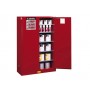 Sure-Grip® EX Combustibles Safety Cabinet for paint and ink, Cap. 60 gal., 5 shelves, 2 m/c doors