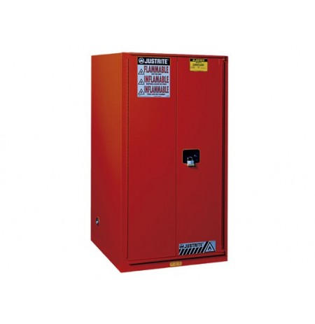 Sure-Grip® EX Combustibles Safety Cabinet for paint and ink, Cap. 96 gal., 5 shelves, 2 s/c doors