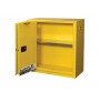 Sure-Grip® EX Flammable Safety Cabinet, Cap. 30 gal., 1 shelf, 1 bi-fold s/c door