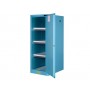 Sure-Grip® EX Deep Slimline Corrosives/Acid Safety Cabinet, Cap. 54 gal., 3 shelves, 1 s/c door