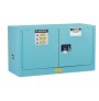 ChemCor® Piggyback Corrosives/Acids Safety Cabinet, Cap. 17 gallons, 1 shelf, 2 s/c doors