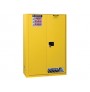 Sure-Grip® EX Flammable Safety Cabinet, Cap. 45 gallons, 2 shelves, 1 bi-fold s/c door