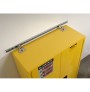 Seismic Bracket Adapter Kit secures safety cabinet to floor or wall with no drilling 