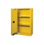 Sure-Grip® EX Flammable Safety Cabinet, Cap. 45 gallons, 2 shelves, 1 bi-fold s/c door