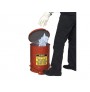 Oily Waste Can, 14 gallon (52L), foot-operated self-closing SoundGard™ cover