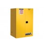 Sure-Grip® EX Flammable Safety Cabinet, Cap. 90 gallons, 2 shelves, 2 manual-close doors 