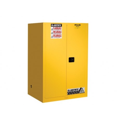 Sure-Grip® EX Flammable Safety Cabinet, Cap. 90 gallons, 2 shelves, 2 self-close doors