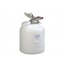 Safety Container for corrosives/acids, Wide-mouth, S/S hardware, 5 gal., self-close cap, poly