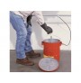Portable Mixing Tank, 5 gal (19L), removable cover w/flame arrester, bonding tab, Steel