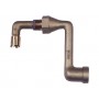 Brass Drum Siphon Adapter for draining 30 and 55-gallon drums 