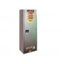 Sure-Grip® EX Slimline Flammable Safety Cabinet, Cap. 22 gallons, 3 shelves, 1 s/c door 