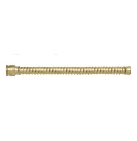 Flexible Hose Extension for drum faucet No. 08902 or 08910, 8" long, brass