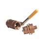 Funnel Tip-Over Protection Kit for use with No 08207 or 08205, self-close valve and brass vent 